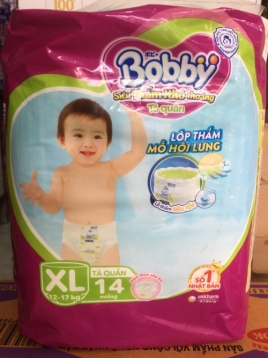 Bobby quần XL 14 miếng vn